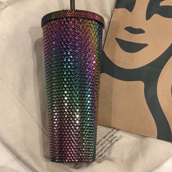 2023 Starbucks Halloween venti tumbler cup shiny rainbow - Picture 3 of 4